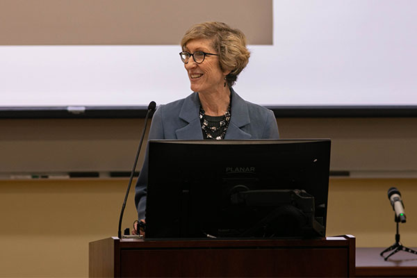 Guest Lecturer Professor Elizabeth Miller photo