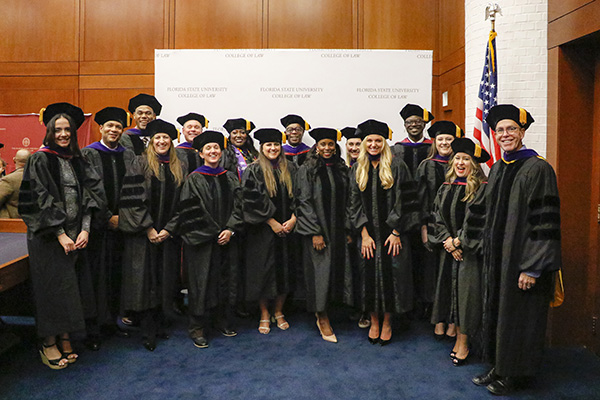 Graduates at Reception