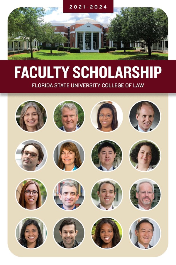 2021-2024 Faculty Scholarship