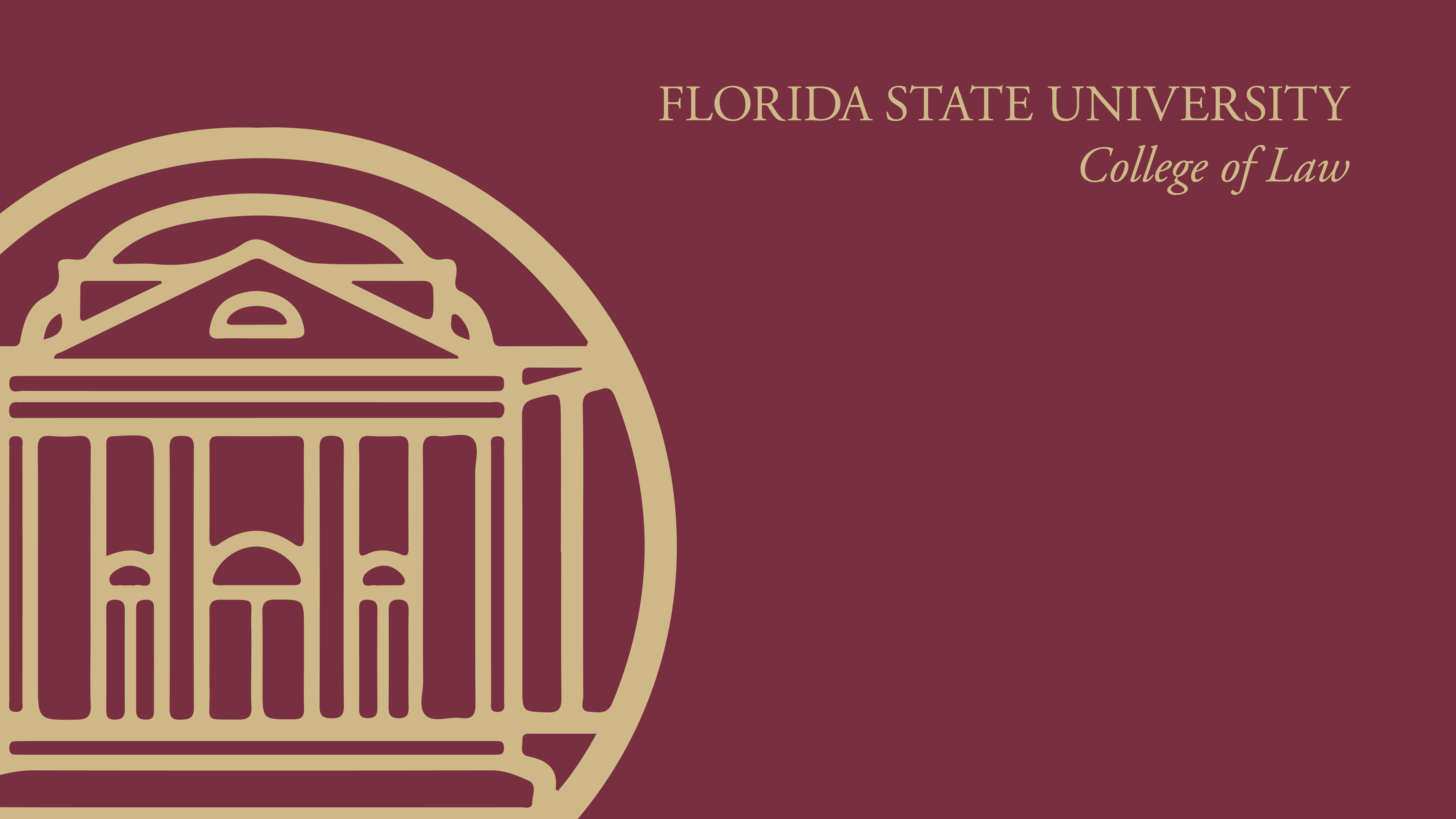 FSU Law Zoom Backgrounds | College of Law