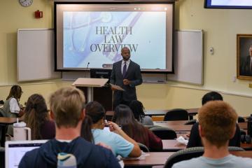 Jamaal Jones Speaking Health Law