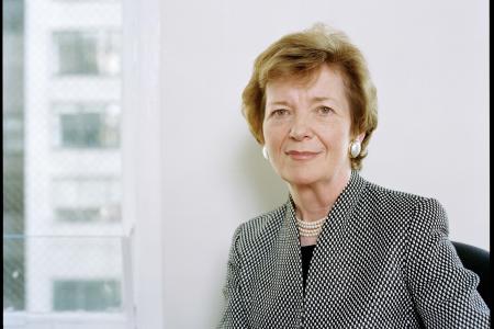 Mary Robinson, former President of Ireland